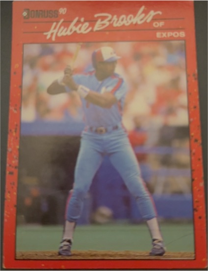 1990 Donruss #130 Hubie Brooks — front