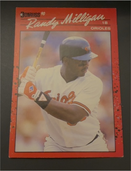 1990 Donruss #519 Randy Milligan — front