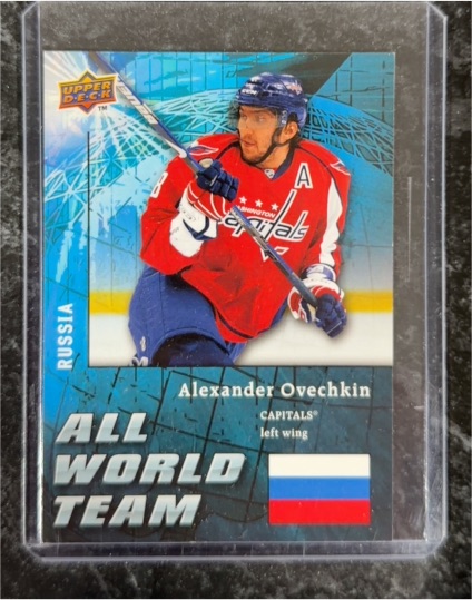 2009-10 Upper Deck All World Team #AW35 Alexander Ovechkin — front