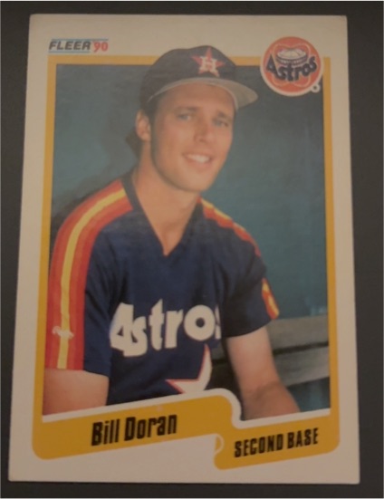 1990 Fleer #230 Bill Doran — front