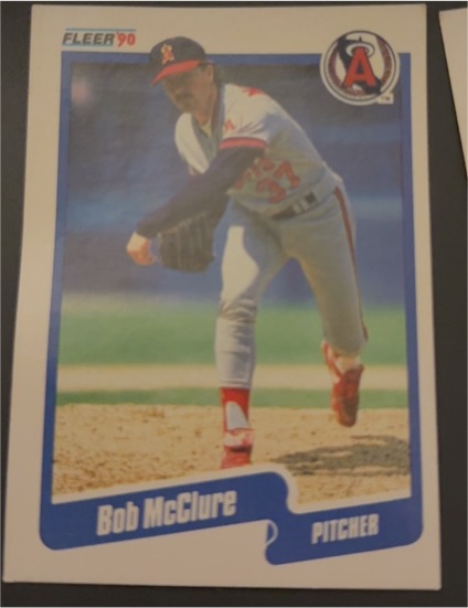 1990 Fleer #139 Bob McClure — front