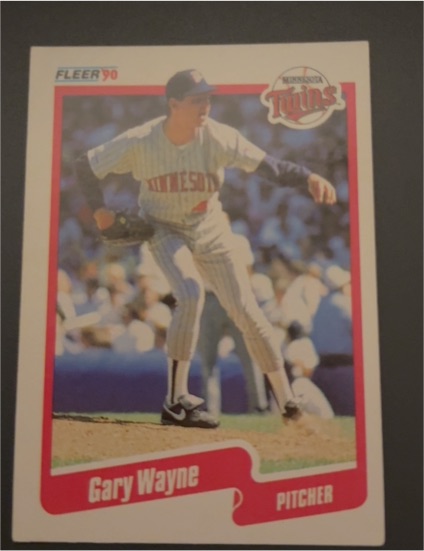 1990 Fleer #387 Gary Wayne — front