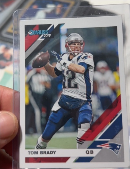 2019 Panini Donruss #162 Tom Brady — front