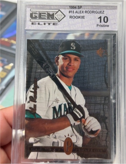 1994 Upper Deck SP #15 Alex Rodriguez Rookie — front