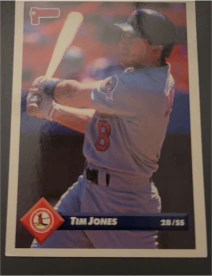 1993 Donruss #624 Tim Jones — front