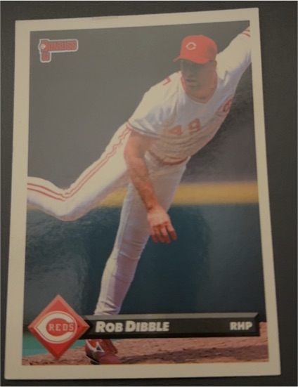 1993 Donruss #322 Rob Dibble — front