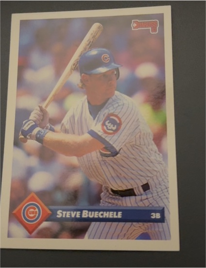 1993 Donruss #104 Steve Buechele — front