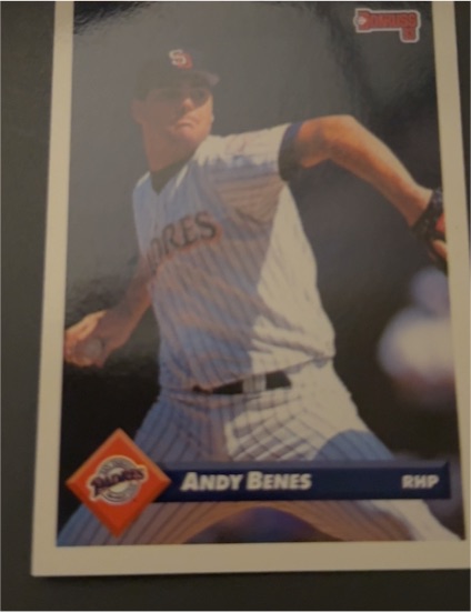 1993 Donruss #22 Andy Benes — front