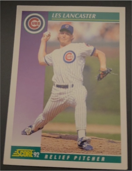 1992 Score #348 Les Lancaster — front