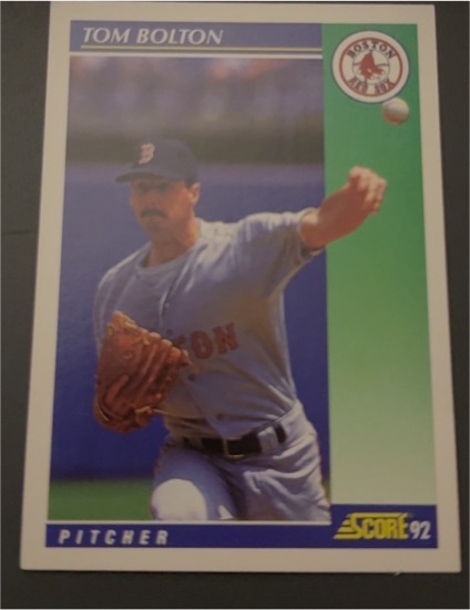 1992 Score #99 Tom Bolton — front