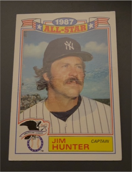 1988 Topps 1987 All-Star Commemorative #11 Jim Hunter — front