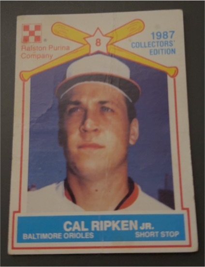 1987 Ralston Purina #8 Cal Ripken Jr. — front