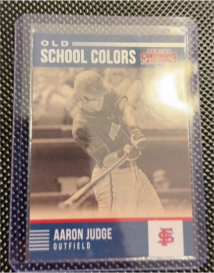2015 Panini Contenders Old School Colors #23 Aaron Judge — front