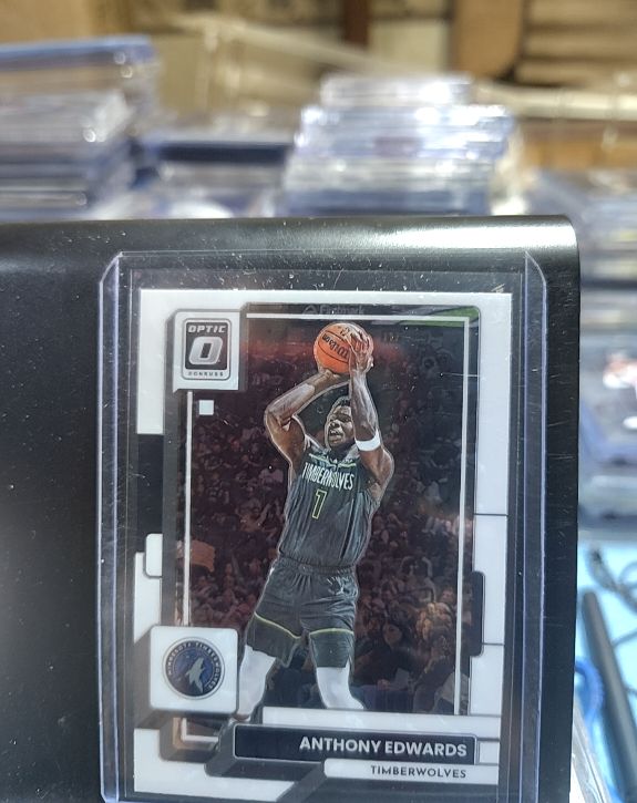 2022-23 Panini Donruss Optic #45 Anthony Edwards — front