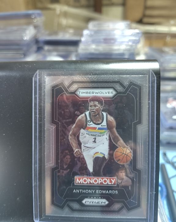 2023-24 Panini Prizm Monopoly #52 Anthony Edwards — front