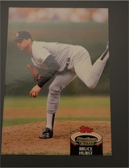 1992 Topps Stadium Club #312 Bruce Hurst — front