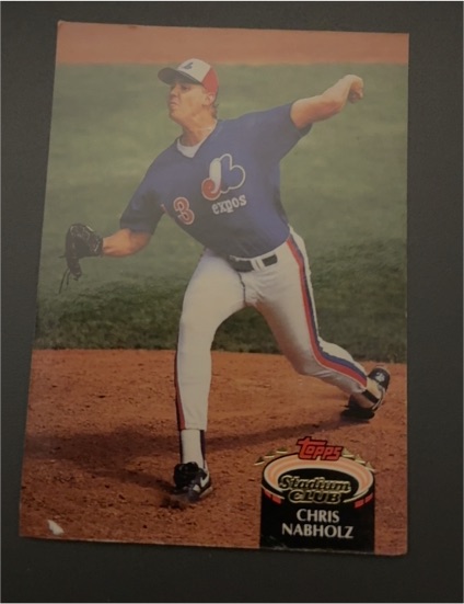 1992 Topps Stadium Club #318 Chris Nabholz — front