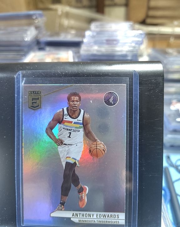 2021-22 Donruss Elite #1 Anthony Edwards — front