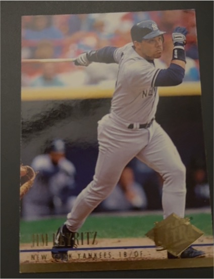 1994 Fleer Ultra #97 Jim Leyritz — front