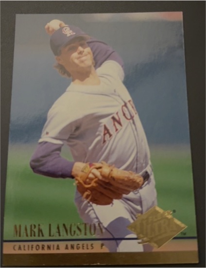 1994 Fleer Ultra #331 Mark Langston — front