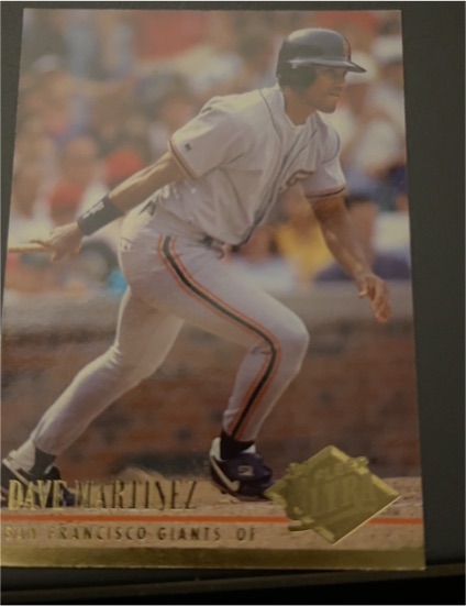 1994 Fleer Ultra #293 Dave Martinez — front