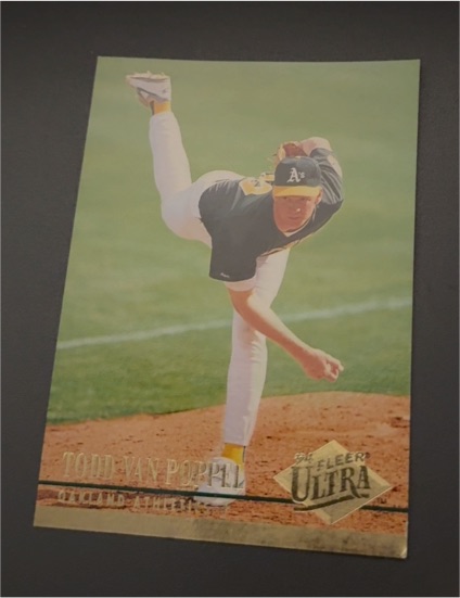 1994 Fleer Ultra #414 Todd Van Poppel — front
