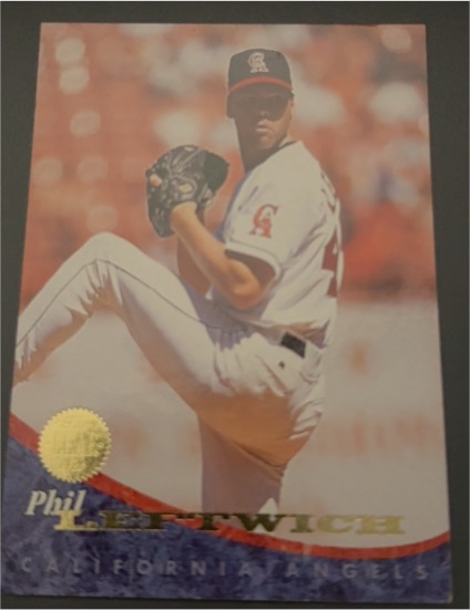 1994 Leaf #132 Phil Leftwich — front