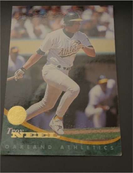 1994 Leaf #6 Troy Neel — front
