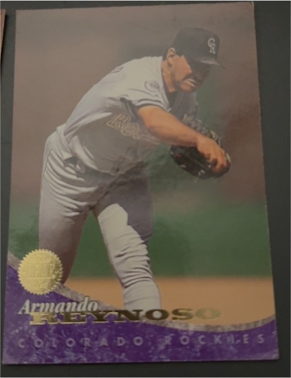 1994 Leaf #148 Armando Reynoso Colorado Rockies — front