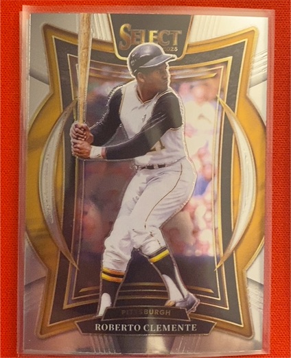 2025 Panini Select #10 Roberto Clemente — front