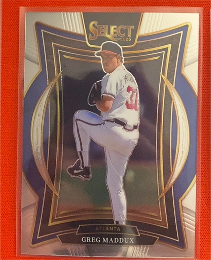 2025 Panini Select #85 Greg Maddux — front