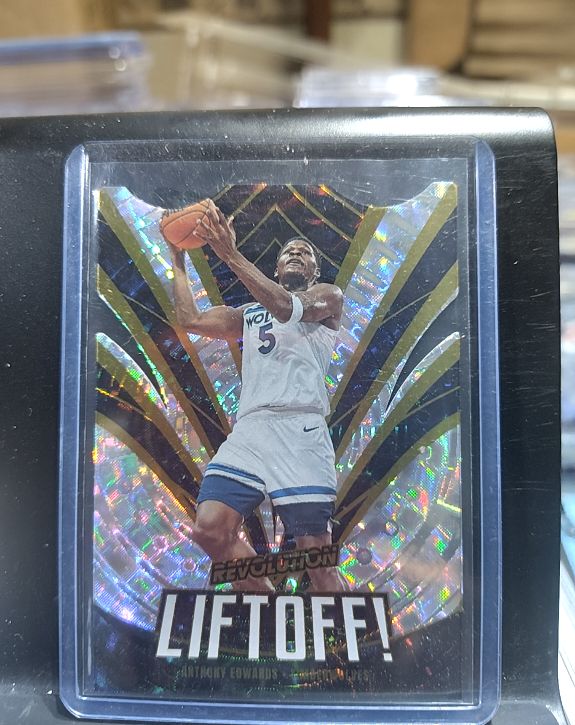 2023-24 Panini Revolution #2 Anthony Edwards Liftoff! — front