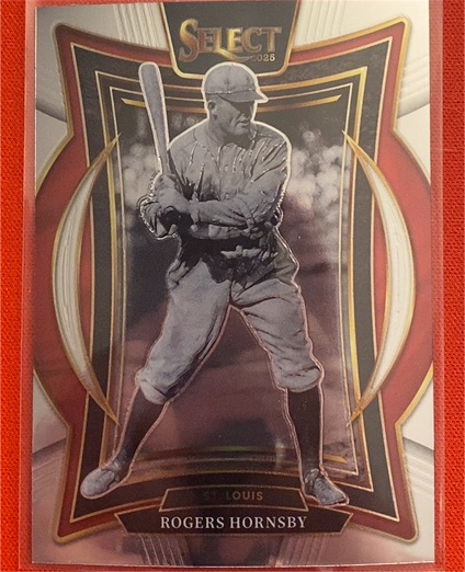 2025 Panini Select Concourse #9 Rogers Hornsby — front