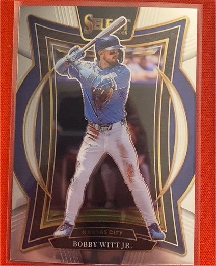 2025 Panini Select #82 Bobby Witt Jr. — front