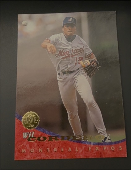 1994 Leaf #103 Wil Cordero — front
