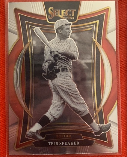 2025 Panini Select #29 Tris Speaker — front