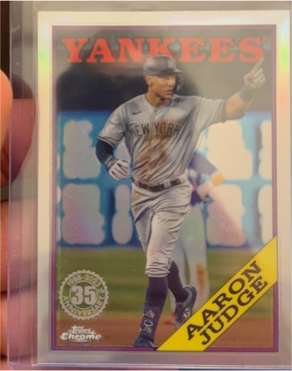 2023 Topps Chrome 1988 #88BC-1 Aaron Judge — front