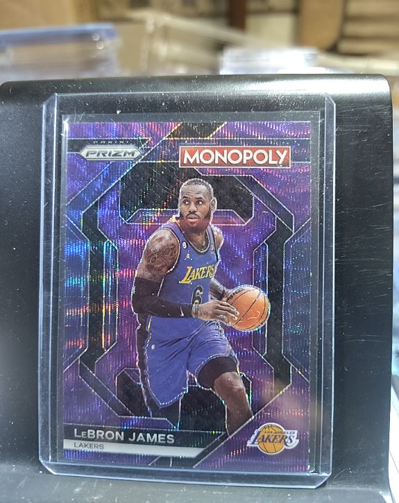 2023-24 Panini Prizm Monopoly #PS9 LeBron James — front
