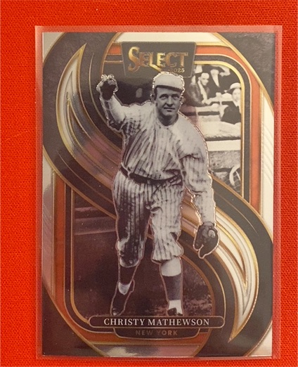 2025 Panini Select #175 Christy Mathewson Premier Level — front