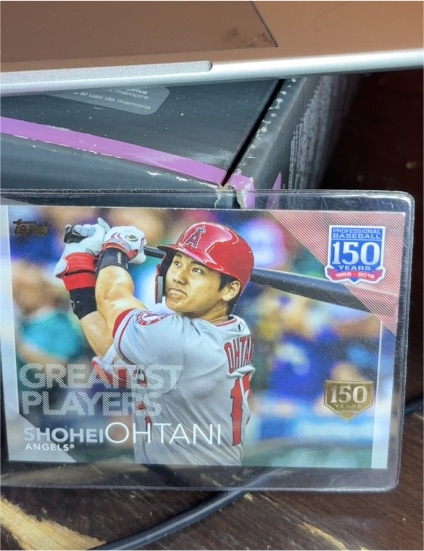 2019 Topps Update 150 Years of Greatest Players #150-38 Shohei Ohtani — front