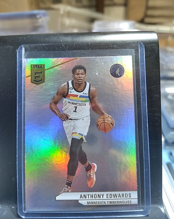 2021-22 Donruss Elite #1 Anthony Edwards — front