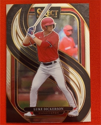 2025 Panini Select #191 Luke Dickerson — front