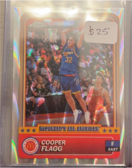 2024 Topps Chrome McDonald's All American #28 Cooper Flagg — front