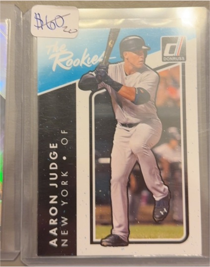 2017 Donruss The Rookies #TR-8 Aaron Judge — front