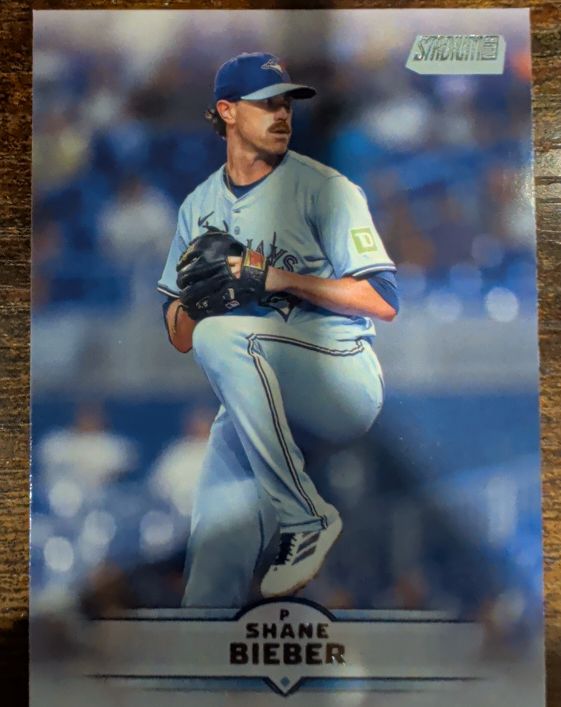 2025 Topps Stadium Club #12 Shane Bieber — front