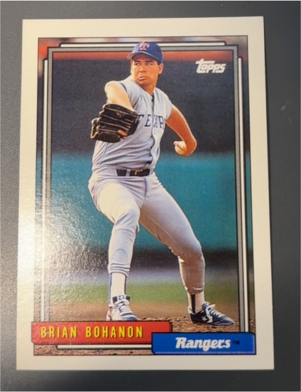 1992 Topps #149 Brian Bohanon — front