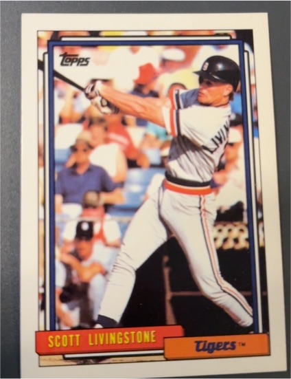 1992 Topps #685 Scott Livingstone — front