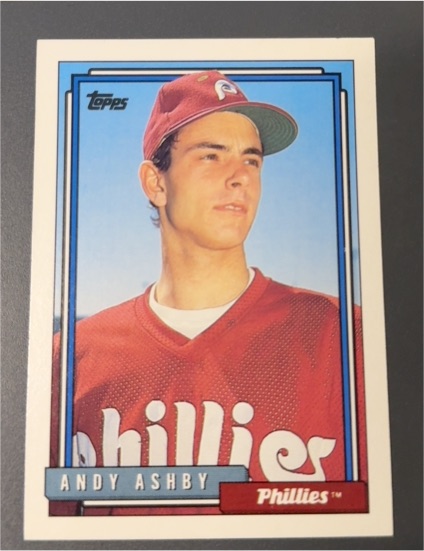 1992 Topps #497 Andy Ashby — front