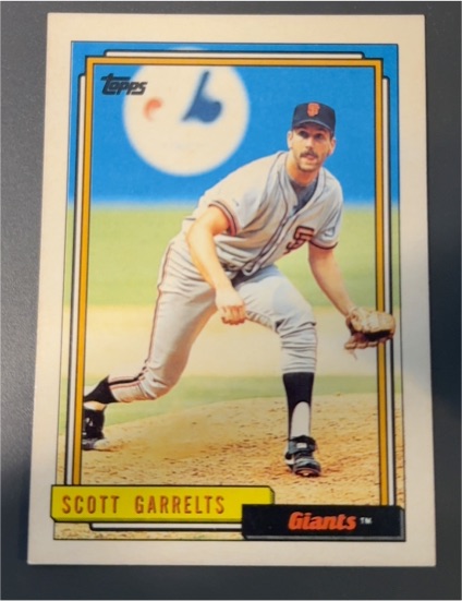 1992 Topps #558 Scott Garrelts — front