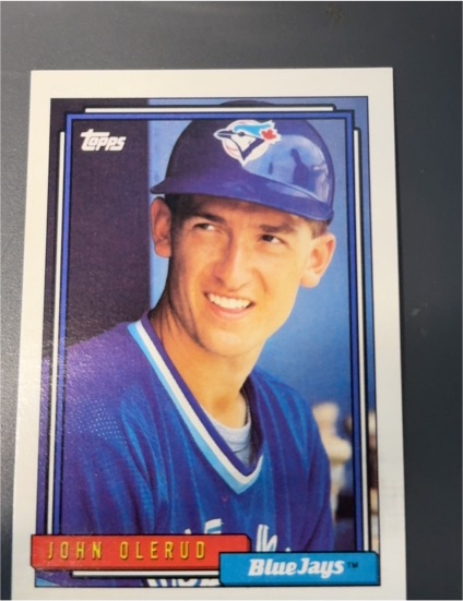 1992 Topps #777 John Olerud — front